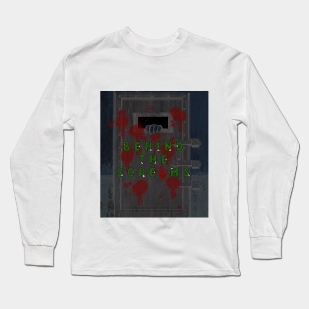 Alternate Title Logo Long Sleeve T-Shirt by Behind The Screams Podcast